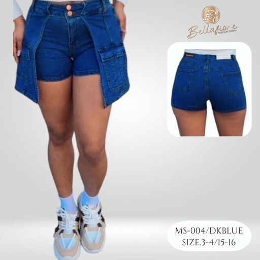 [MS-004/DKBLUE] Falda Short - precio por docena